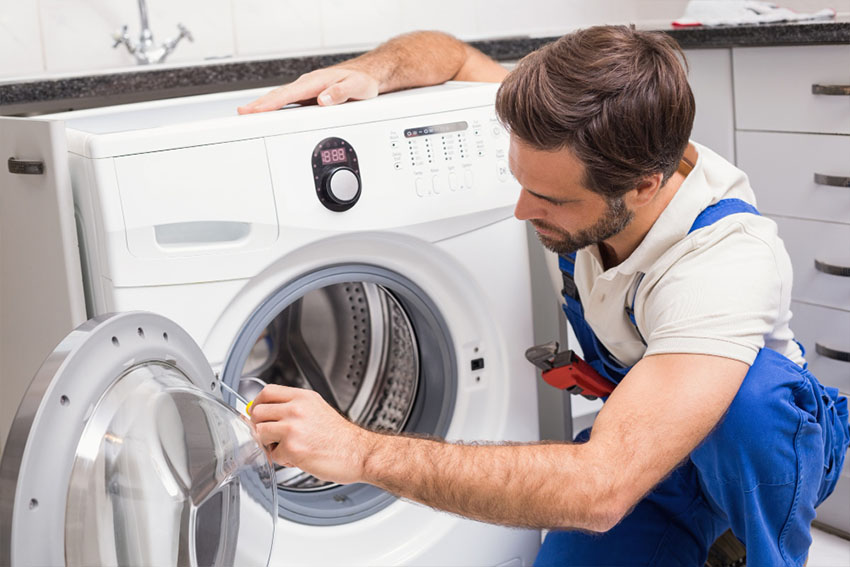 Electrolux Washing mashine is getting repair by handyman in the house